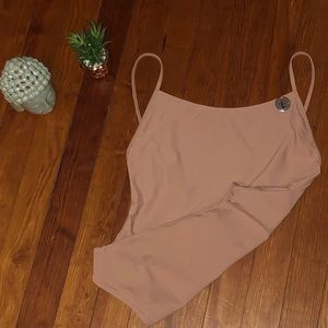 Nude One Piece Bathing suit